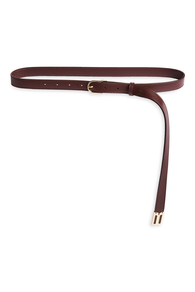 Dorian B Finite Belt, Main, color, DARK BURGUNDY