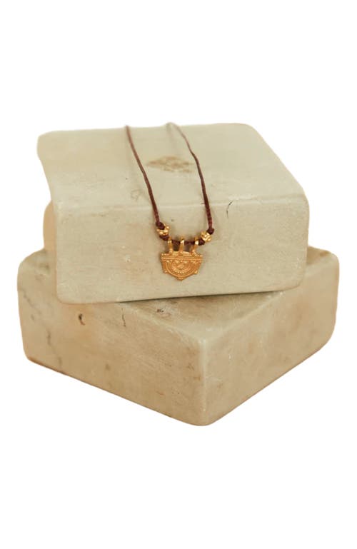 Kapoeta by Ambica Ethiopian Trinket Necklace in Gold Plated  product