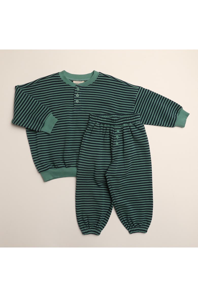 Bailey Set, Main, color, Green Blue Stripe