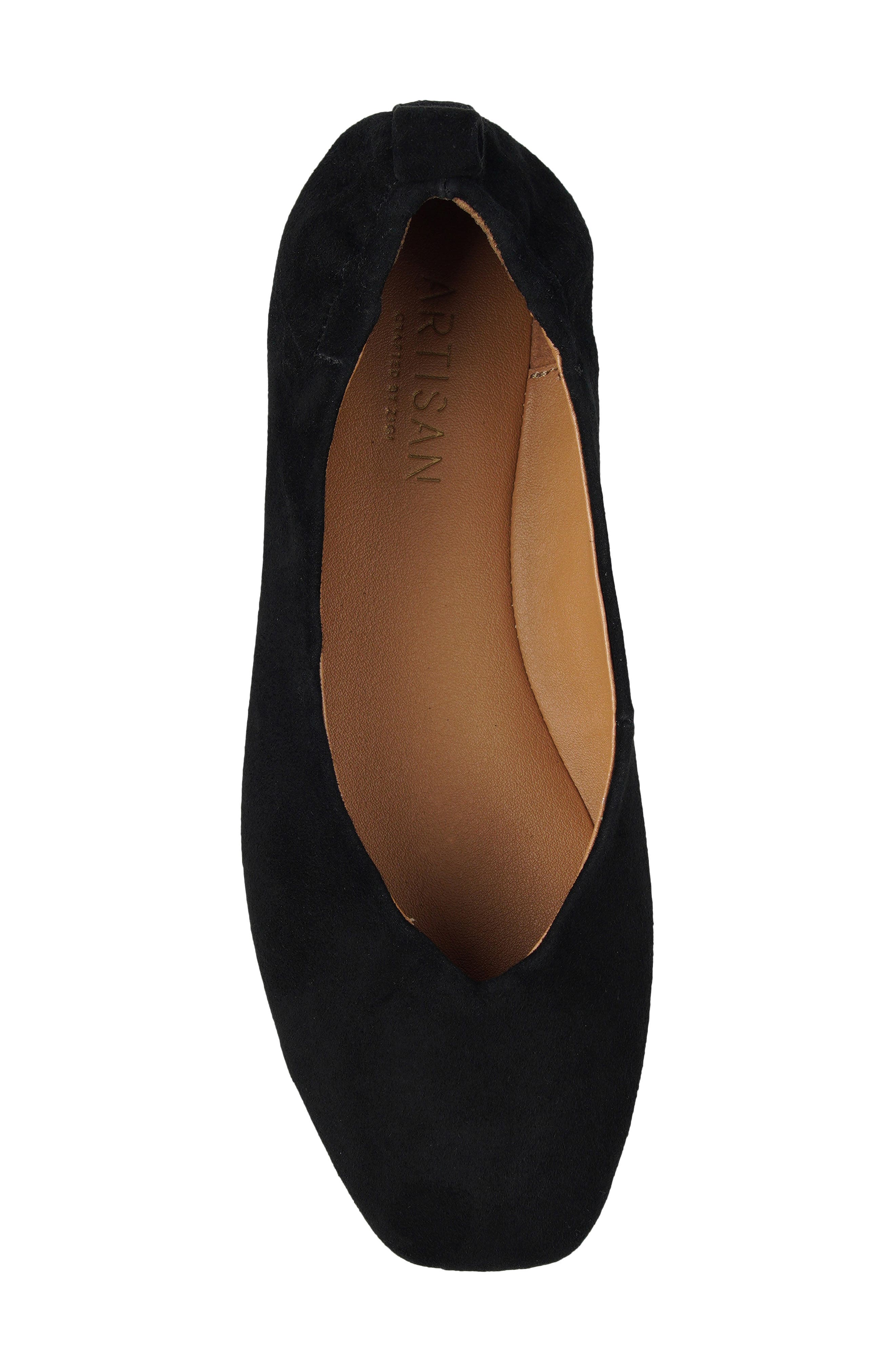 Artisan Crafted By Zigi Chaplinn Flat, Alternate, color, Black Suede