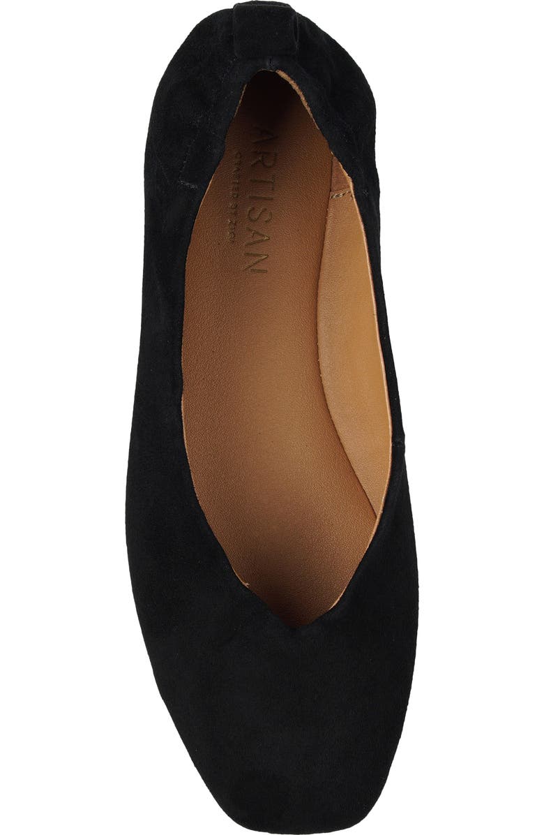 Artisan Crafted By Zigi Chaplinn Flat, Alternate, color, Black Suede