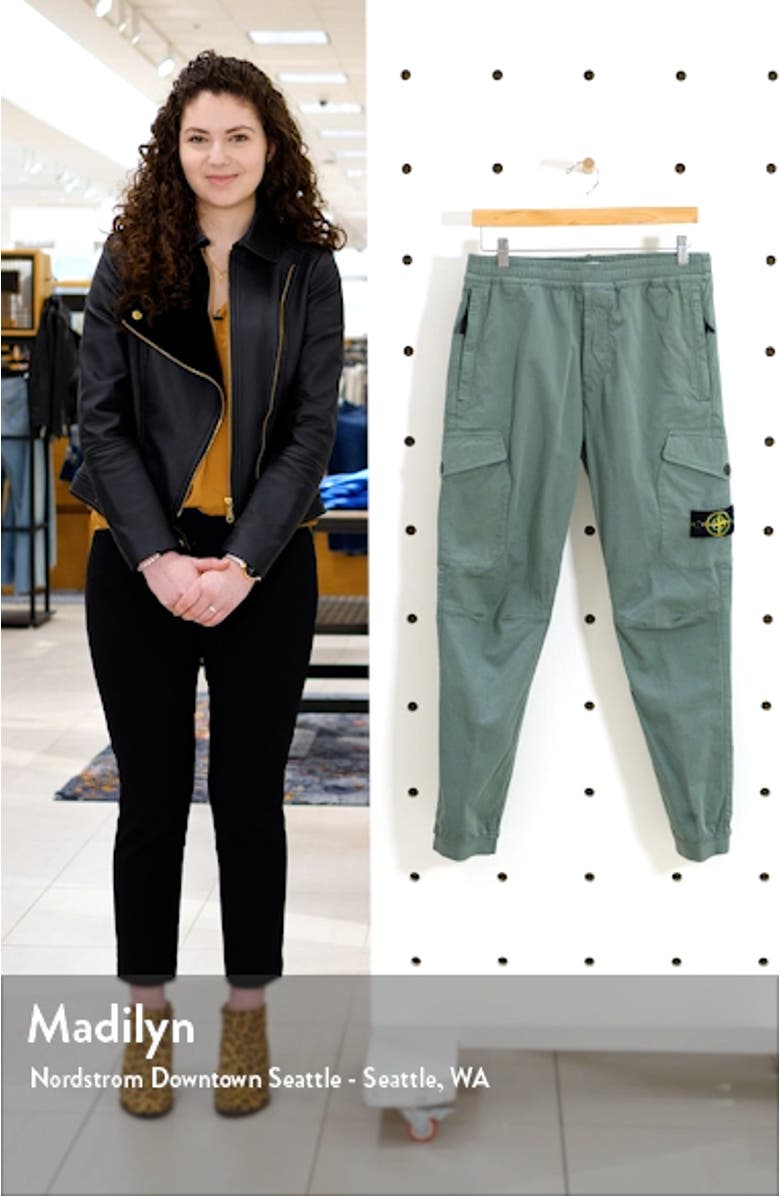 Elastic Waist Cargo Joggers, sales video thumbnail