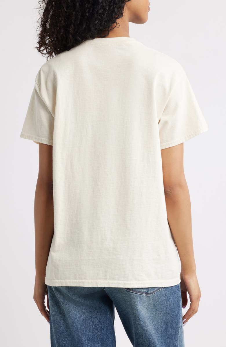 Vinyl Icons Peanuts<sup
®</sup
 Snoopy Just Chillin
 Cotton Graphic T-Shirt, Alternate, color, Marshmallow