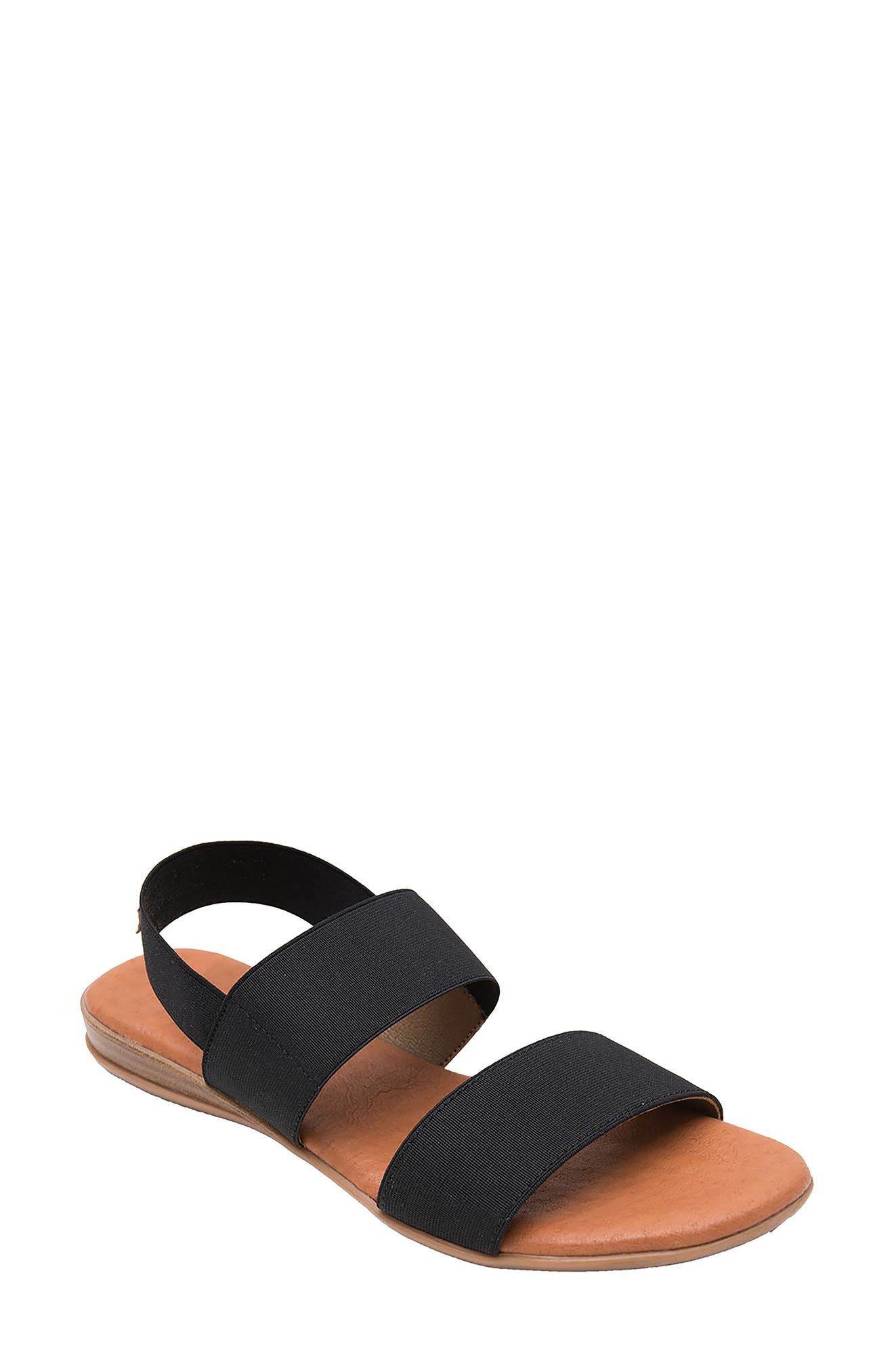 André Assous Nigella Sandal, Main, color, Black