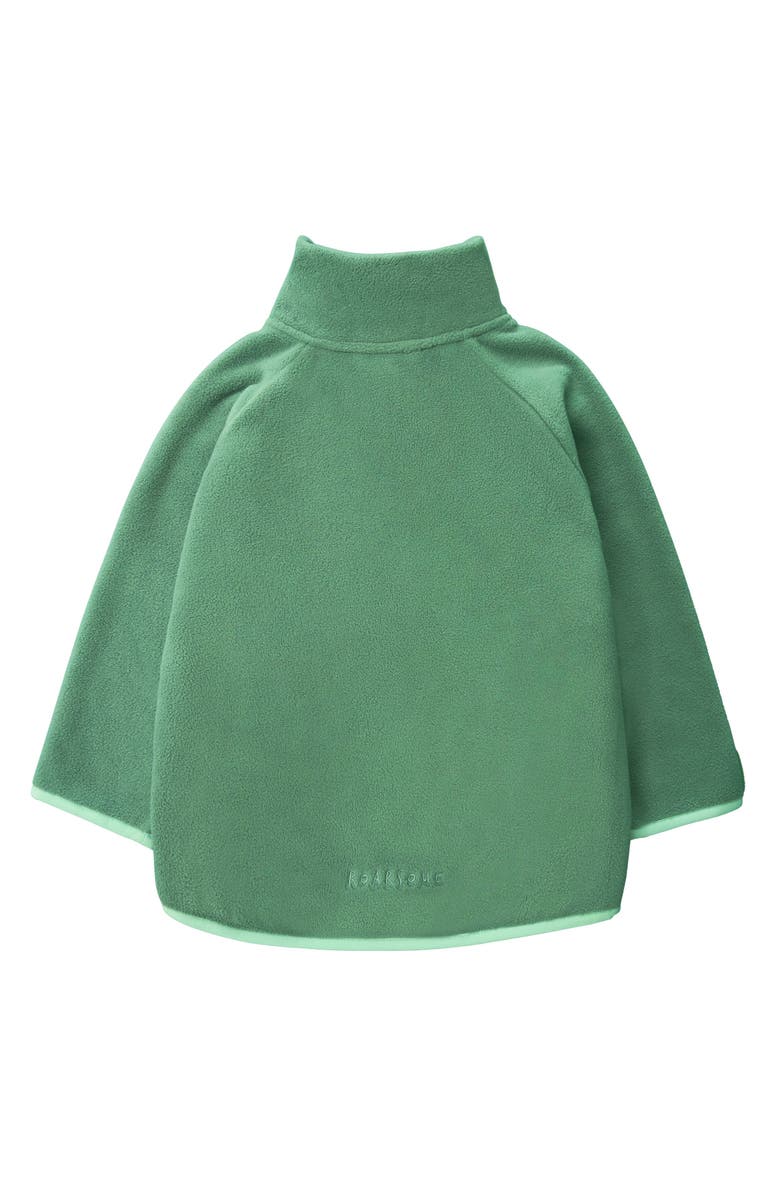 Roarsome Fleece Zip Up, Alternate, color, Green
