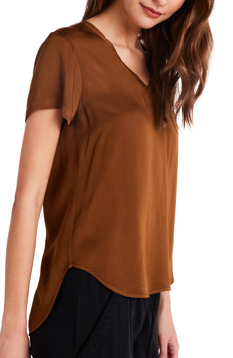 Bella Dahl V-Neck T-Shirt, Alternate, color, 