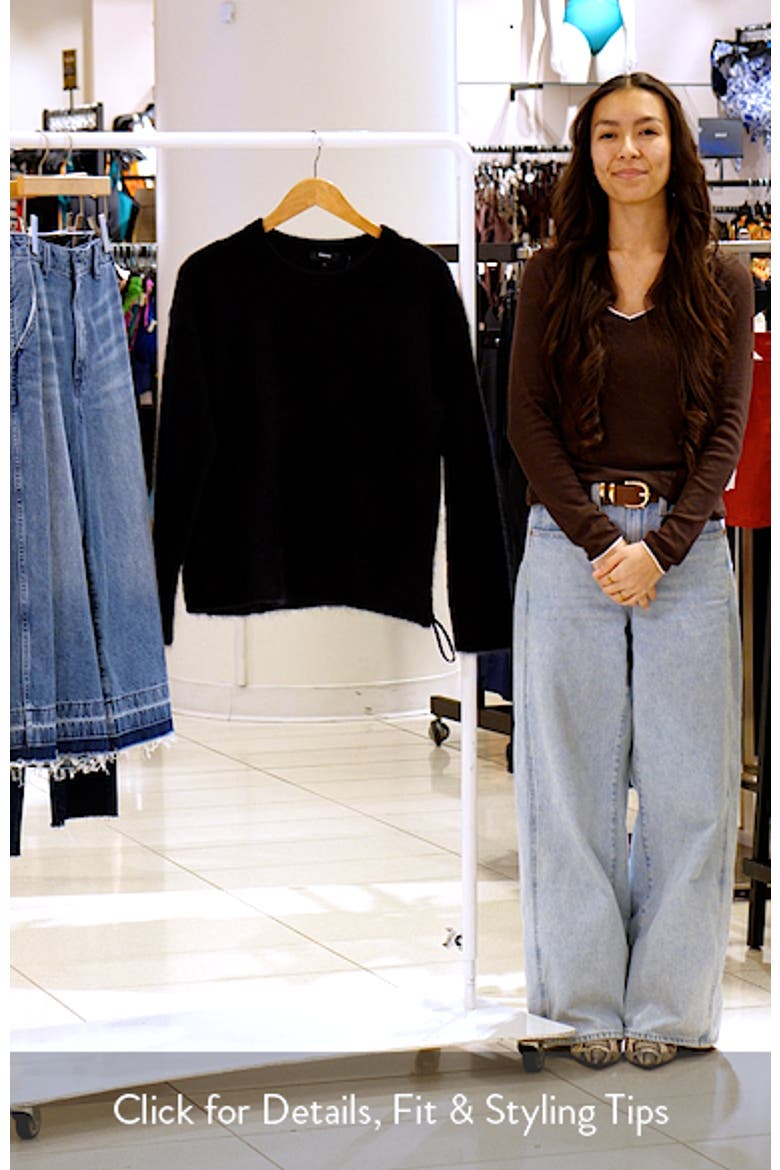 Brushed Cashmere Sweater video