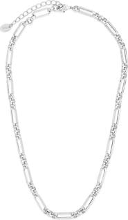 Sterling Forever Large Oval Link Chain Necklace