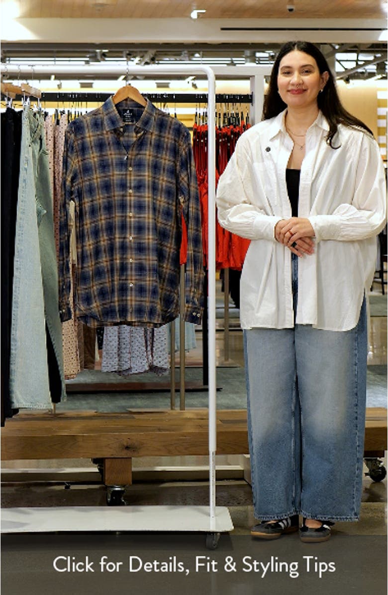 Angelos Plaid Cotton Button-Up Shirt, sales video thumbnail