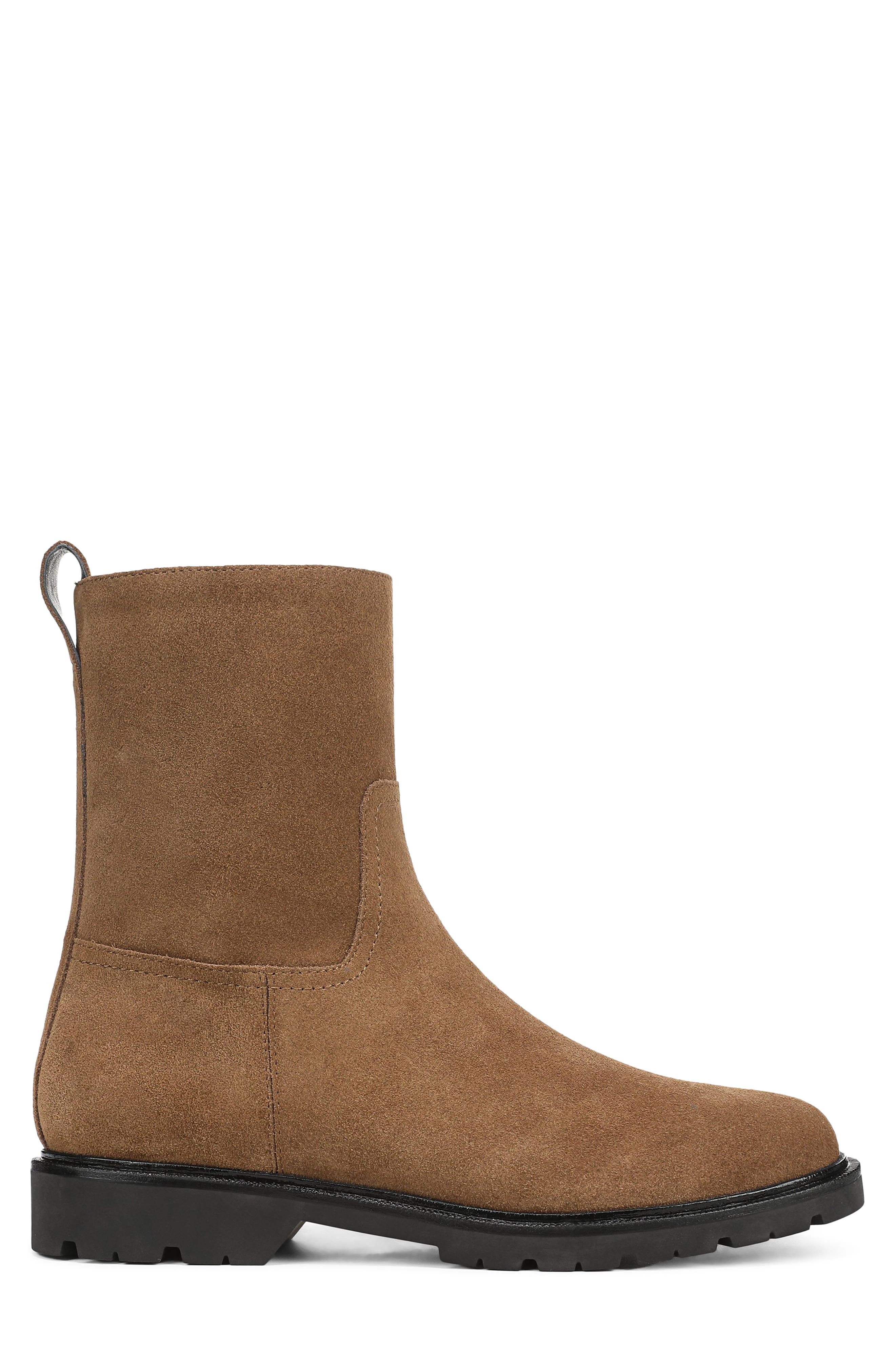Sidney Lug Sole Boot, Alternate, color, ELMWOOD LEATHER
