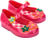 Mini Melissa Kids' Sweet Love Picnic Mary Jane Flat