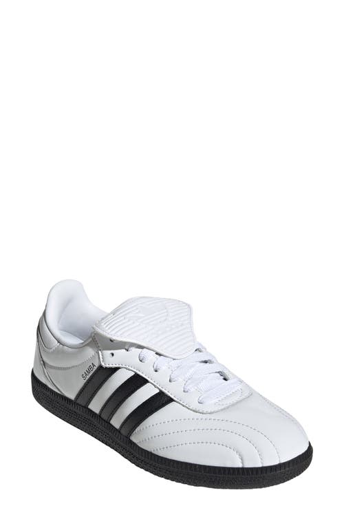 Shop Adidas Originals Adidas Samba Lt Sneaker In White/black/white