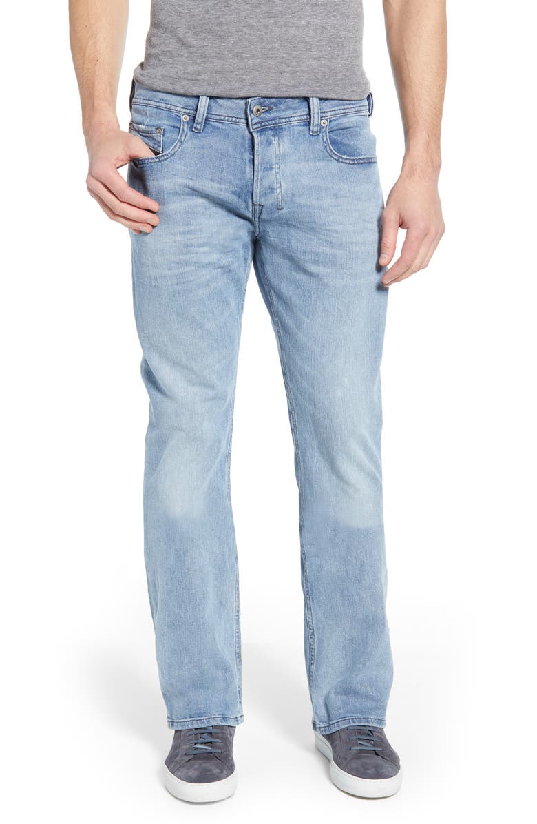 DIESEL<sup>®</sup> Zatiny Bootcut Jeans, Main, color, 