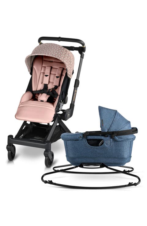 M+ Stroll & Lounge Bassinet & Stroller Travel System