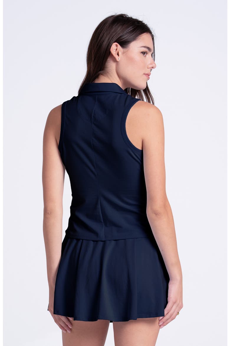 Womens' Pima Polo, Alternate, color, Navy