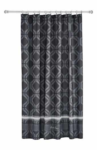 Brooks Brothers Geo Print Turkish Cotton Shower Curtain