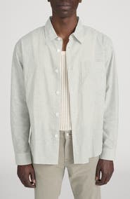 FRAME Stripe Button-Up Shirt