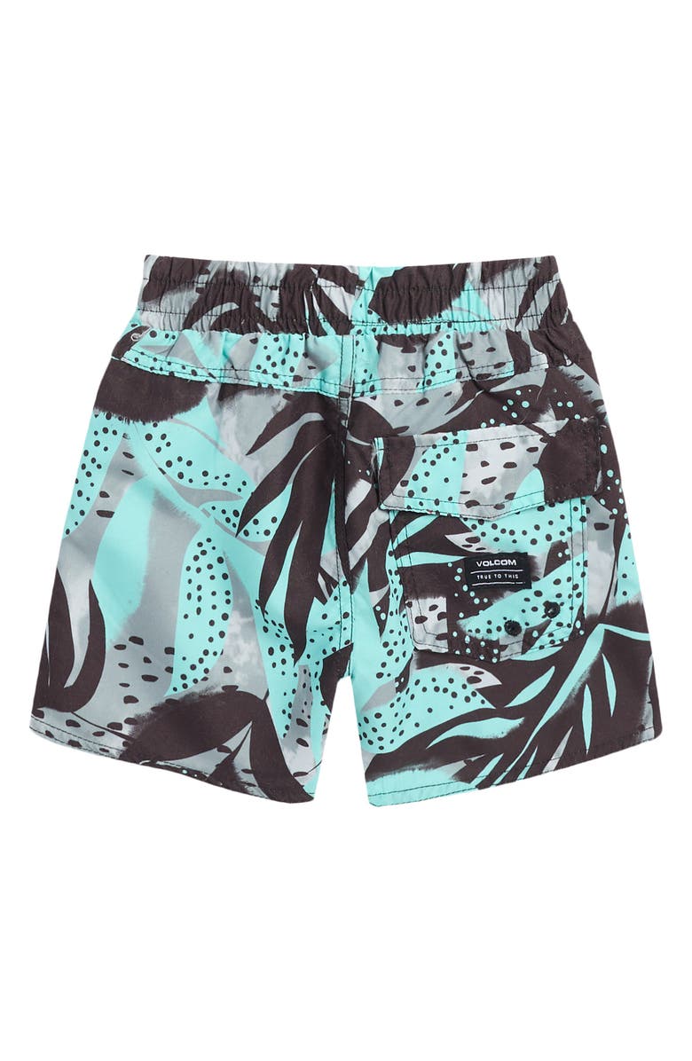 Volcom Jersey T-Shirt & Swim Shorts Set, Alternate, color, Sea Spray