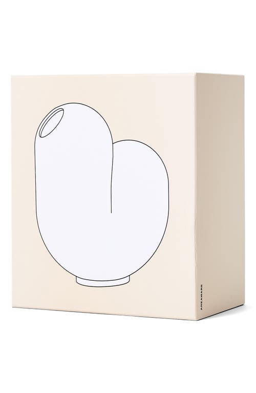 Areaware Kirby Ceramic Vase In White