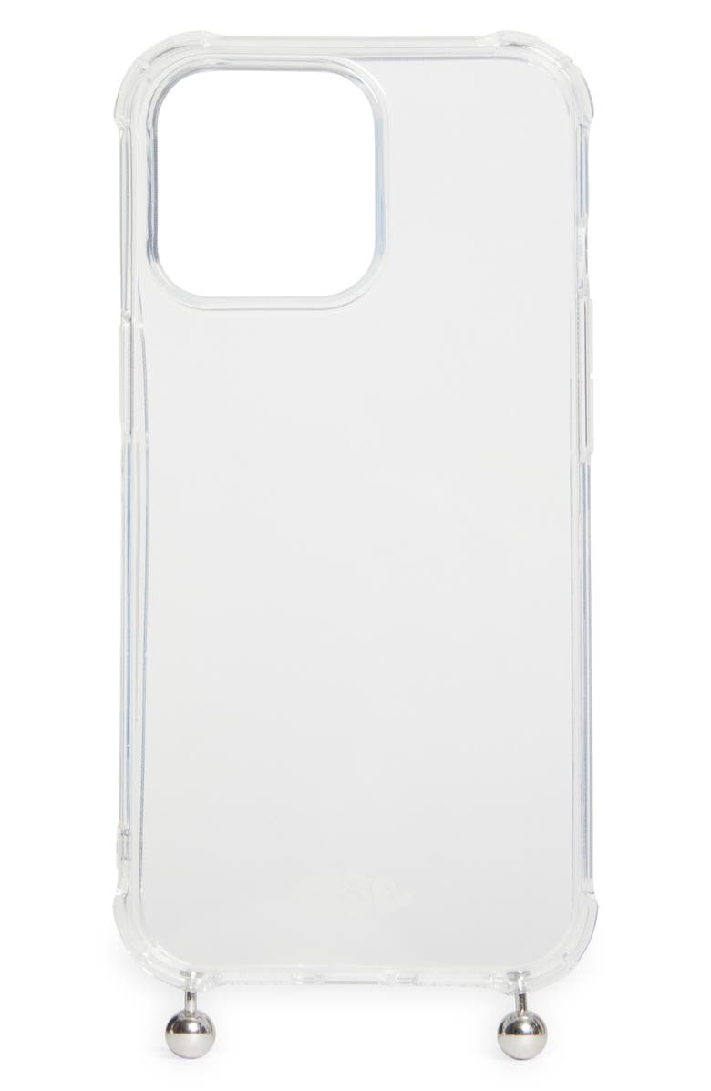 ossa iPhone 13 Pro, 13 Pro Max, 14 Pro, 14 Pro Max, 15, 15 Pro & 15 Pro Max Case, Main, color, Transparent