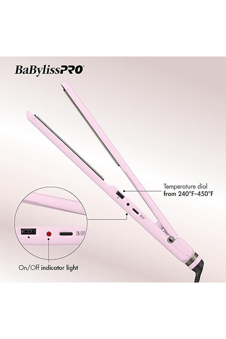 Nano Titanium Limited Edition 1" Ultra-Thin Flat Iron, Alternate, color, Pink