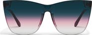QUAY Come Thru 144mm Gradient Cat Eye Sunglasses