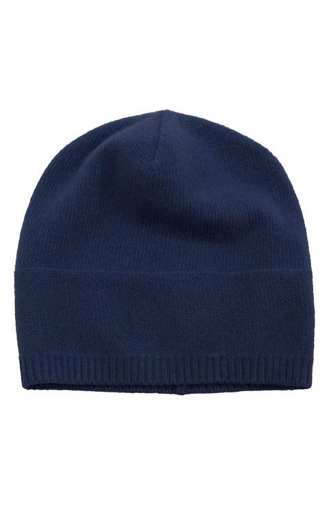 Slouchy Cashmere Knit Beanie
