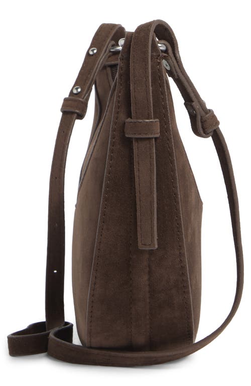 Bcbg Convertible Crescent Shoulder Bag In Brown