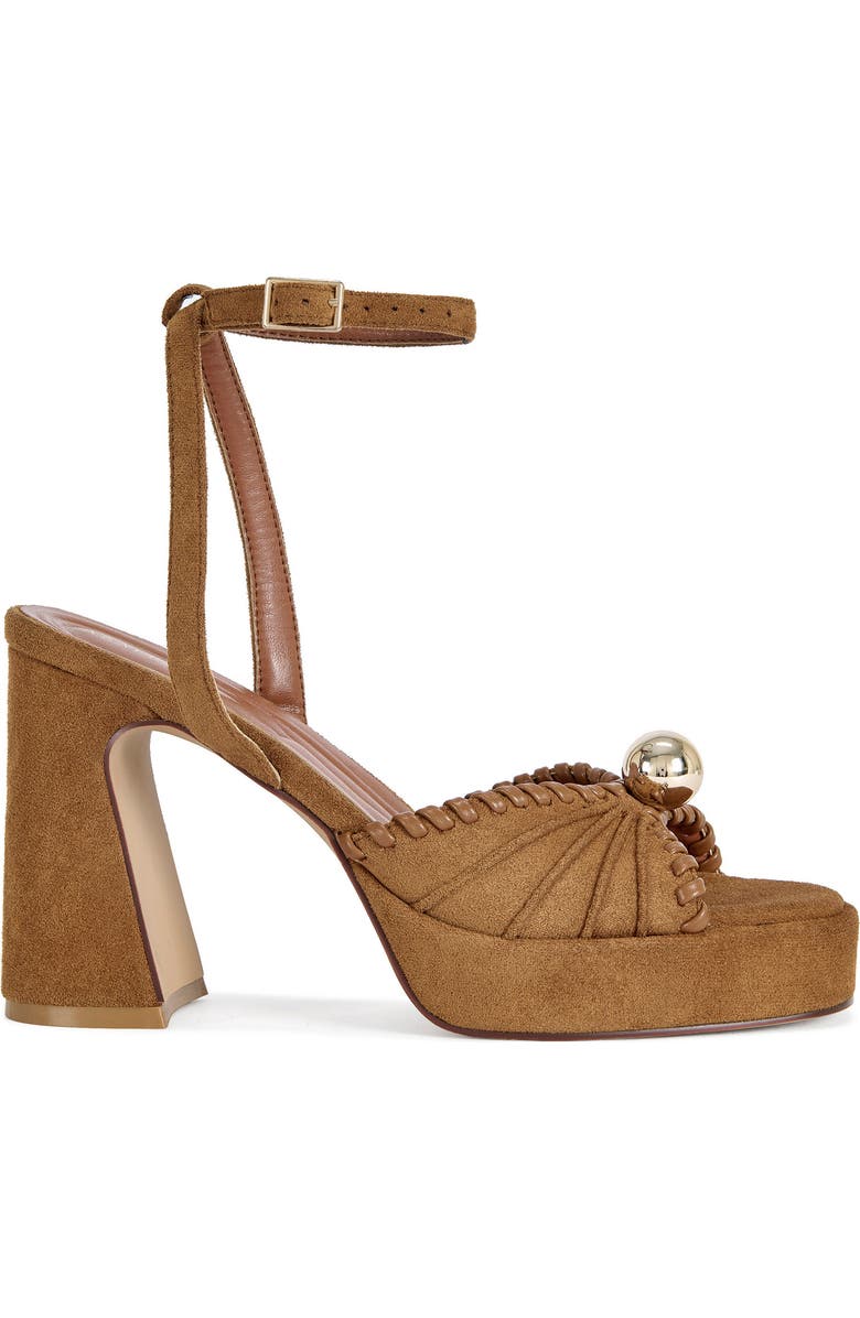 AZALEA WANG Cael Ankle Strap Platform Sandal, Alternate, color,