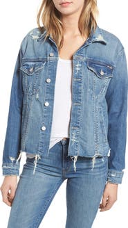 MOTHER The Cut Denim Jacket