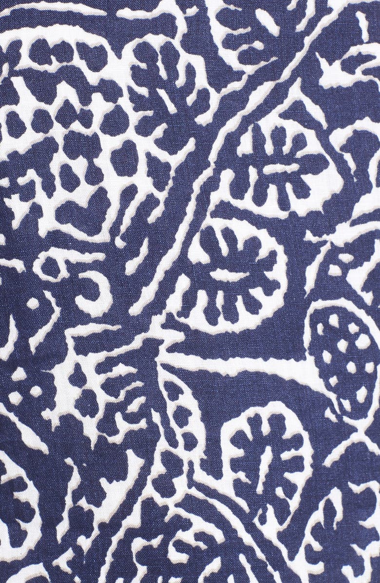 NIC+ZOE 'Seacoast' High/Low Linen Maxi Dress, Alternate, color,