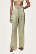 Nocturne Printed Wide Leg Trousers
