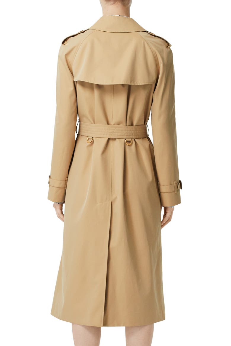 The Waterloo Heritage Trench Coat, Alternate, color, HONEY