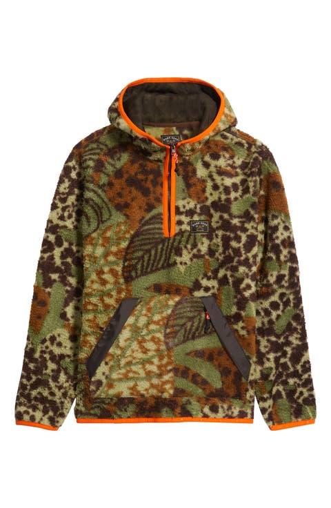 Glendora Camouflage Fleece Hoodie