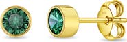 In Season Jewelry 14k Halo Girl Earrings