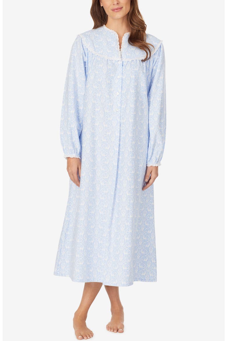 Ballet Nightgown, Alternate, color, BLUE/PRT