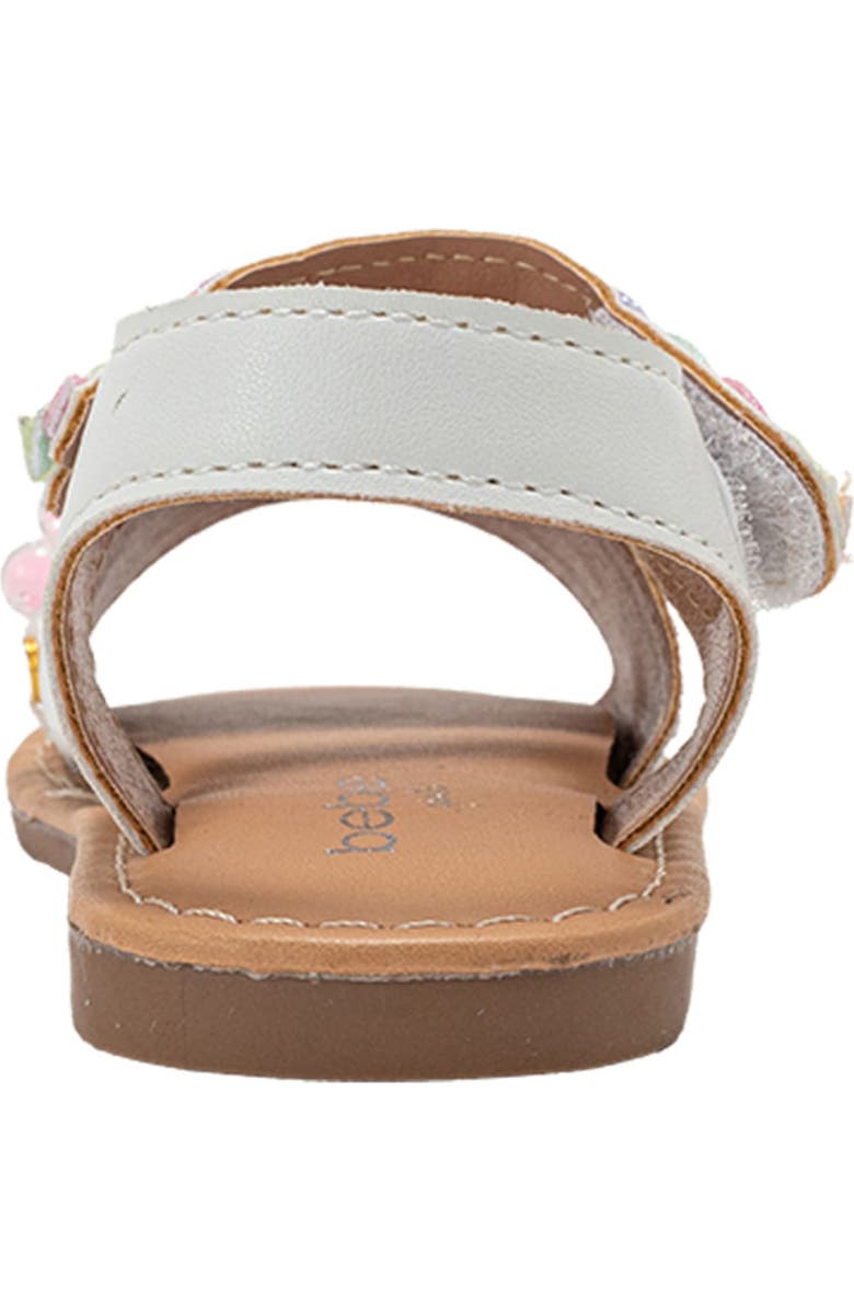 bebe Selah Sandal, Alternate, color, White