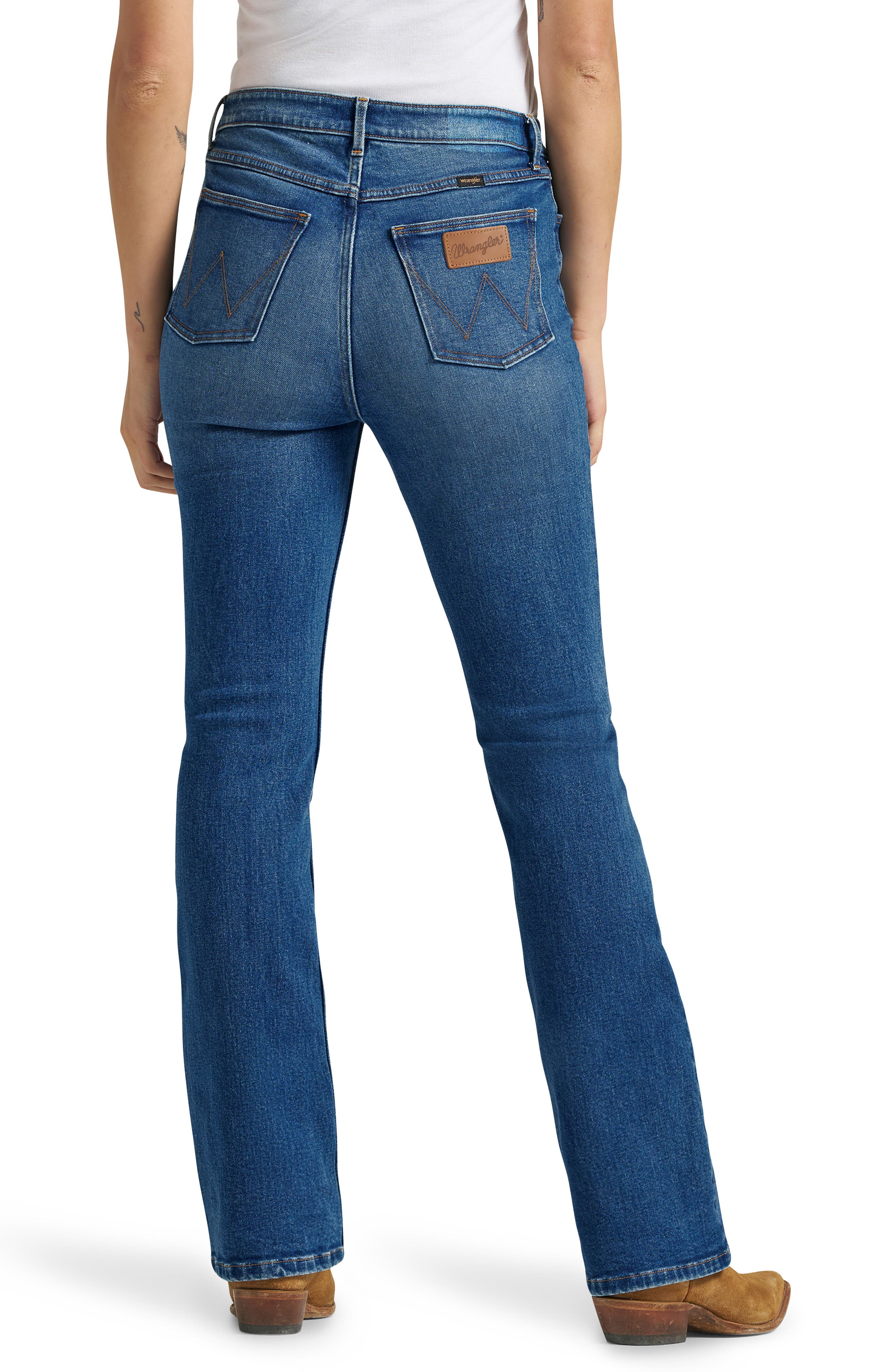 High Waist Slim Bootcut Jeans - image 2