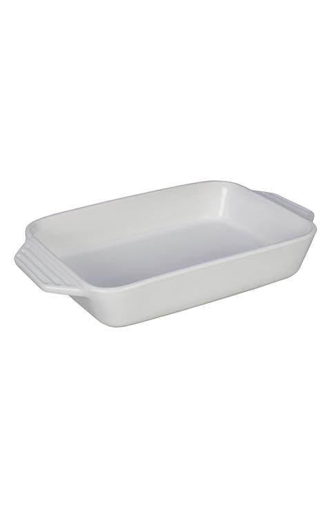 3 1/4-Quart Rectangular Stoneware Casserole