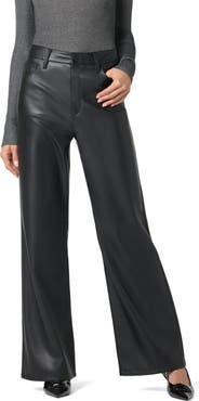 Joe's Wide Leg Faux Leather Pants