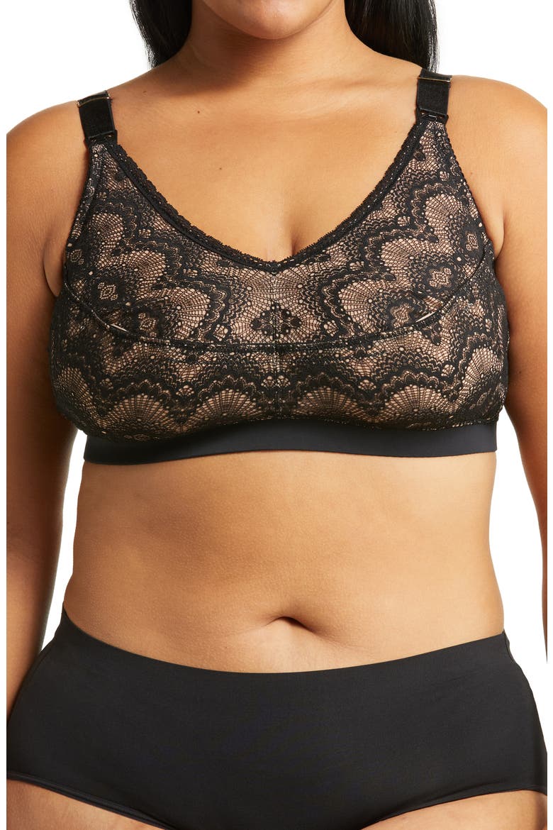 Ruby Wireless Hands-Free Pumping & Nursing Bra, Main, color, BLACK