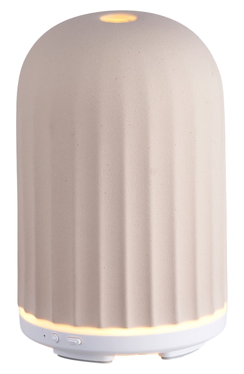 SERENE HOUSE Ingrid Beige Ceramic Ultrasonic Diffuser, Alternate, color, Beige