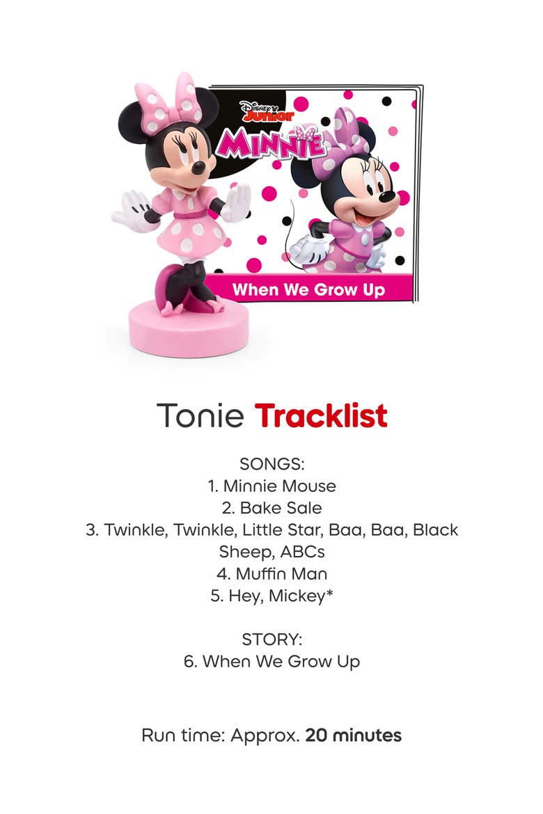 Disney® Mickey Mouse & Minnie Mouse Tonie Audio Character Bundle, Alternate, color, MULTIPLE