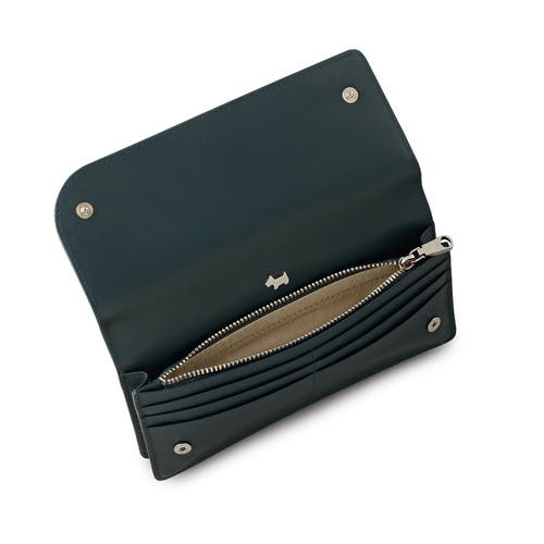 Radley Pockets Large Bifold Wallet In Blue