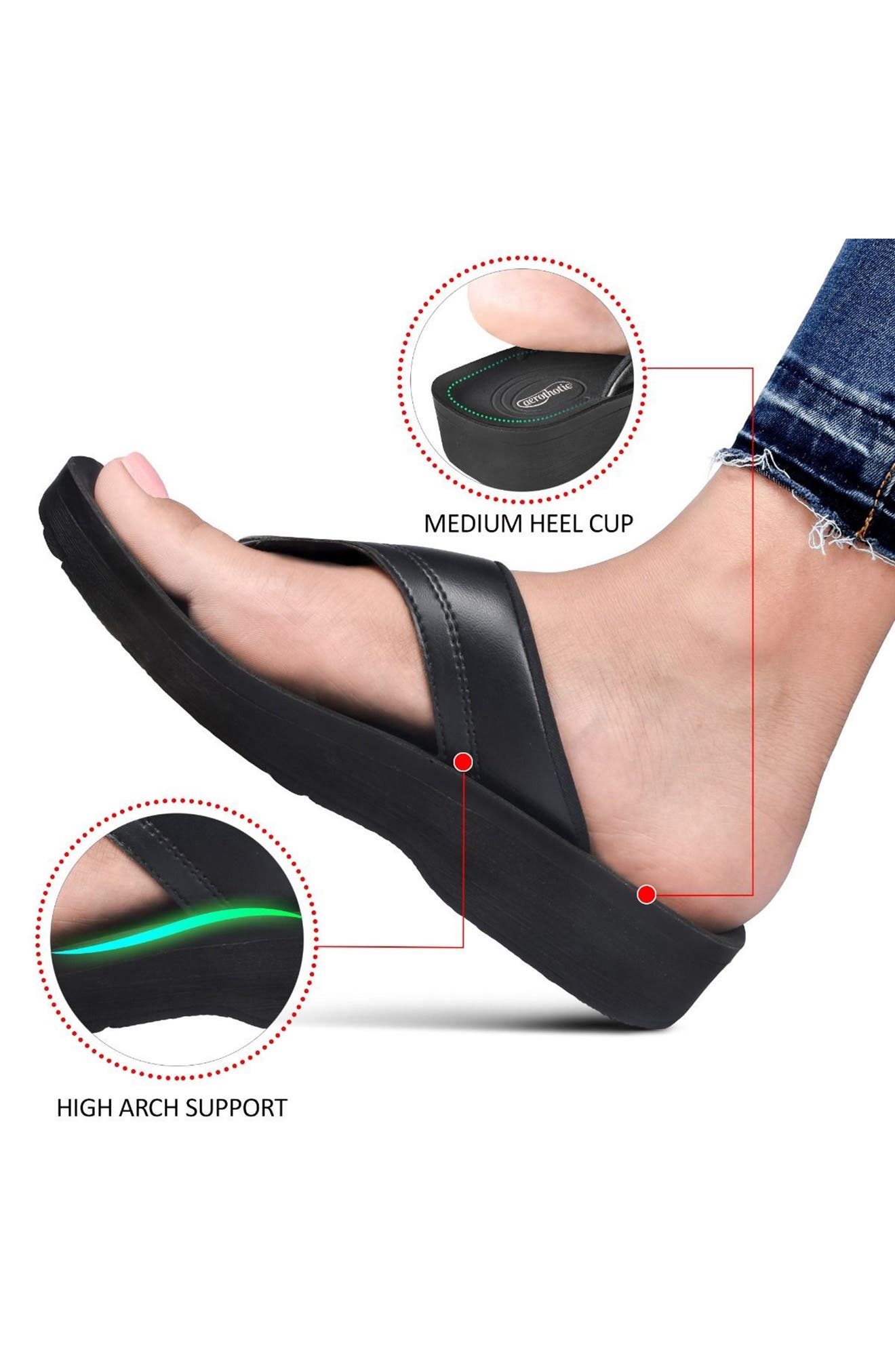 AEROTHOTIC Ostrayas Sandal, Alternate, color, 