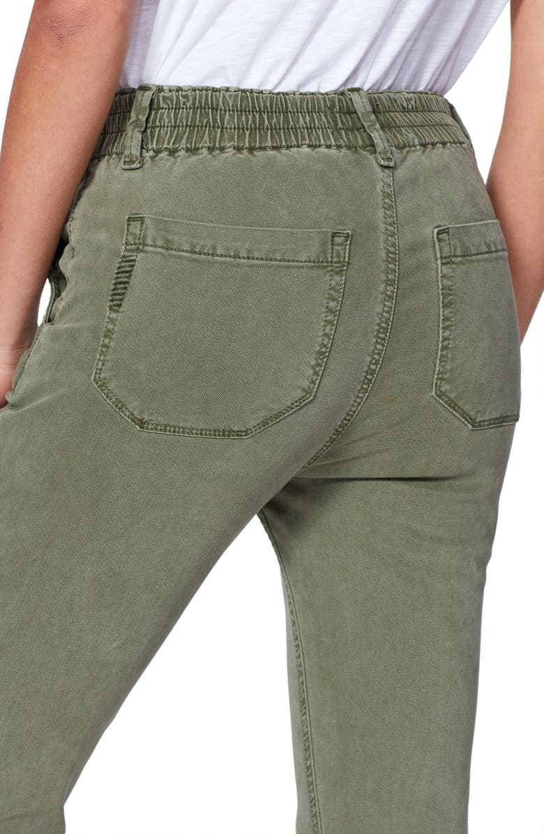 PAIGE Drawstring Waist Pants, Alternate, color, Vintage Costal Green