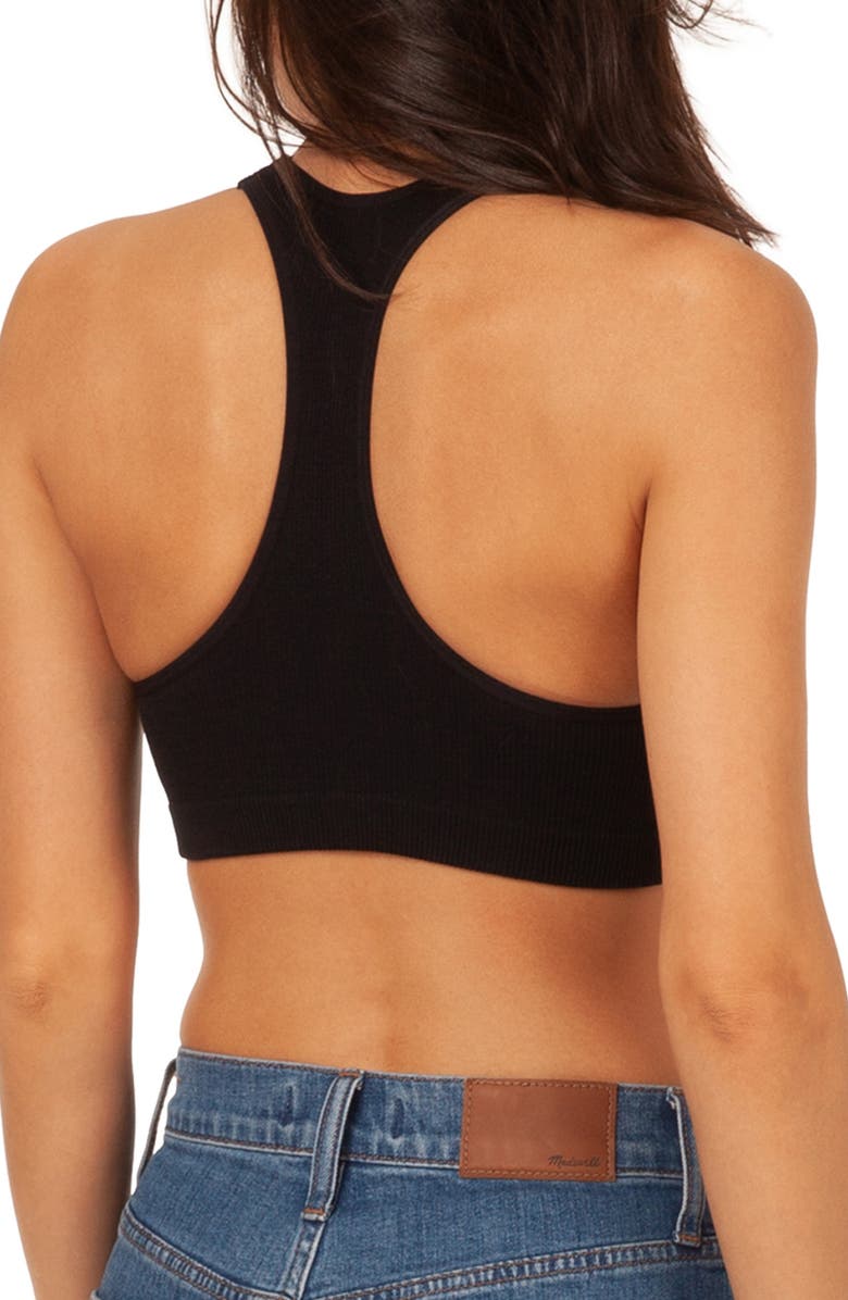 LIVELY The Seamless Racerback Bralette, Alternate, color, 