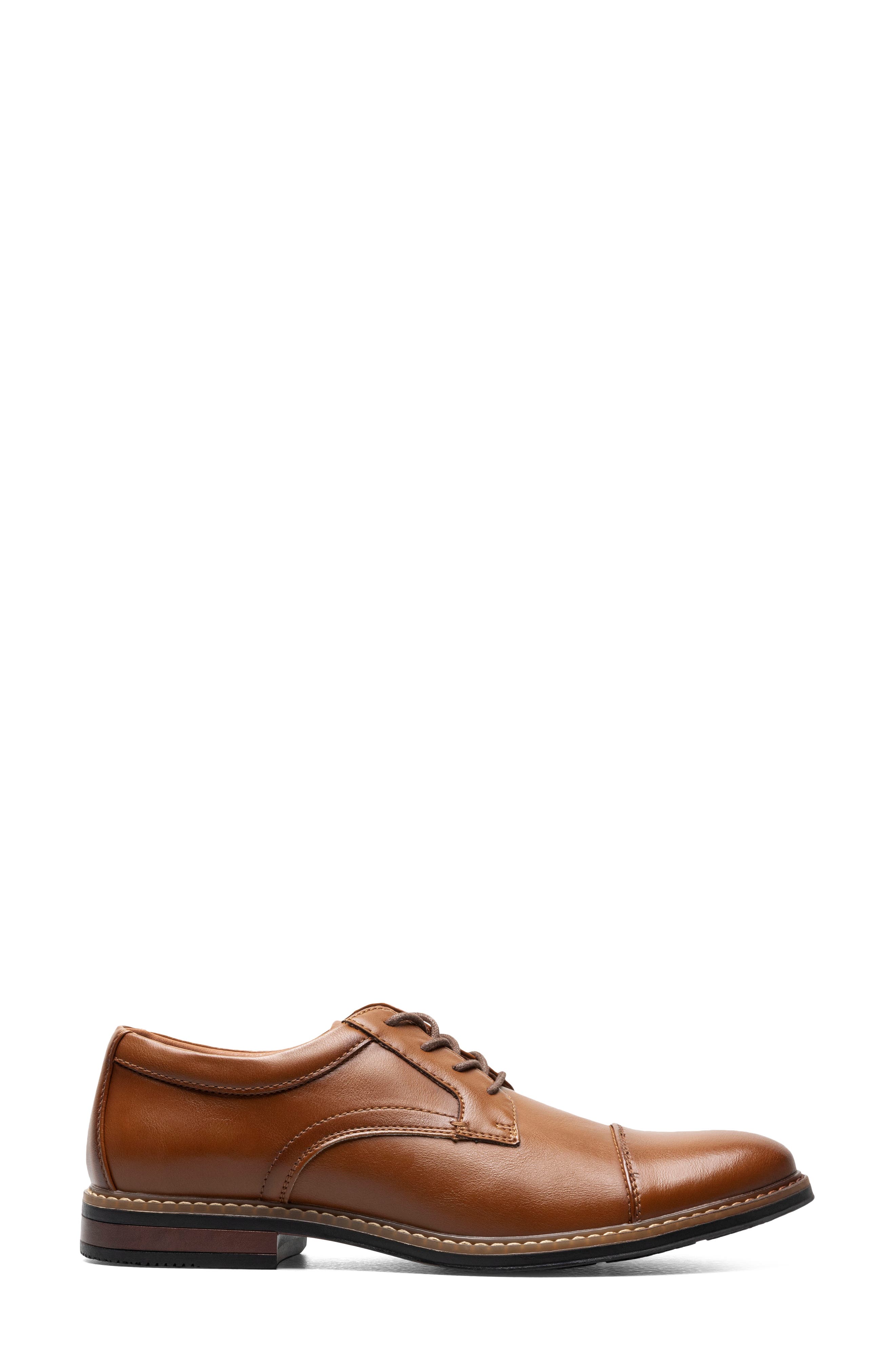Carmelo Cap Toe Derby - Wide Width Available, Alternate, color, COGNAC