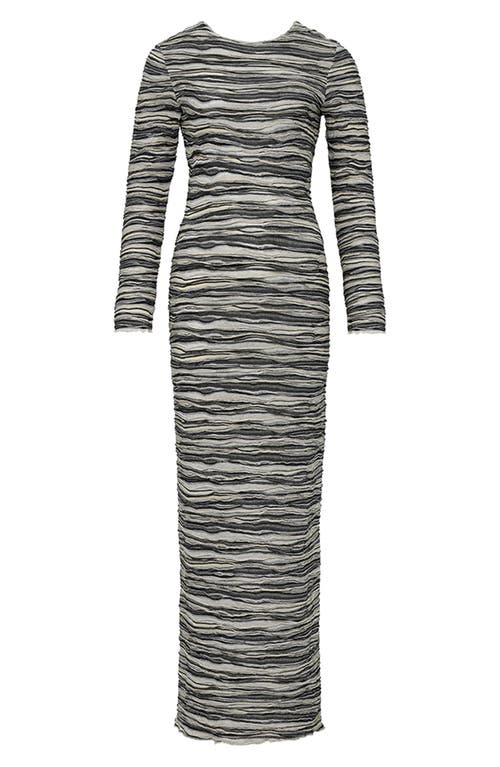 MONTCE MONTCE SOLIDAD LONG SLEEVE COVER-UP MAXI DRESS