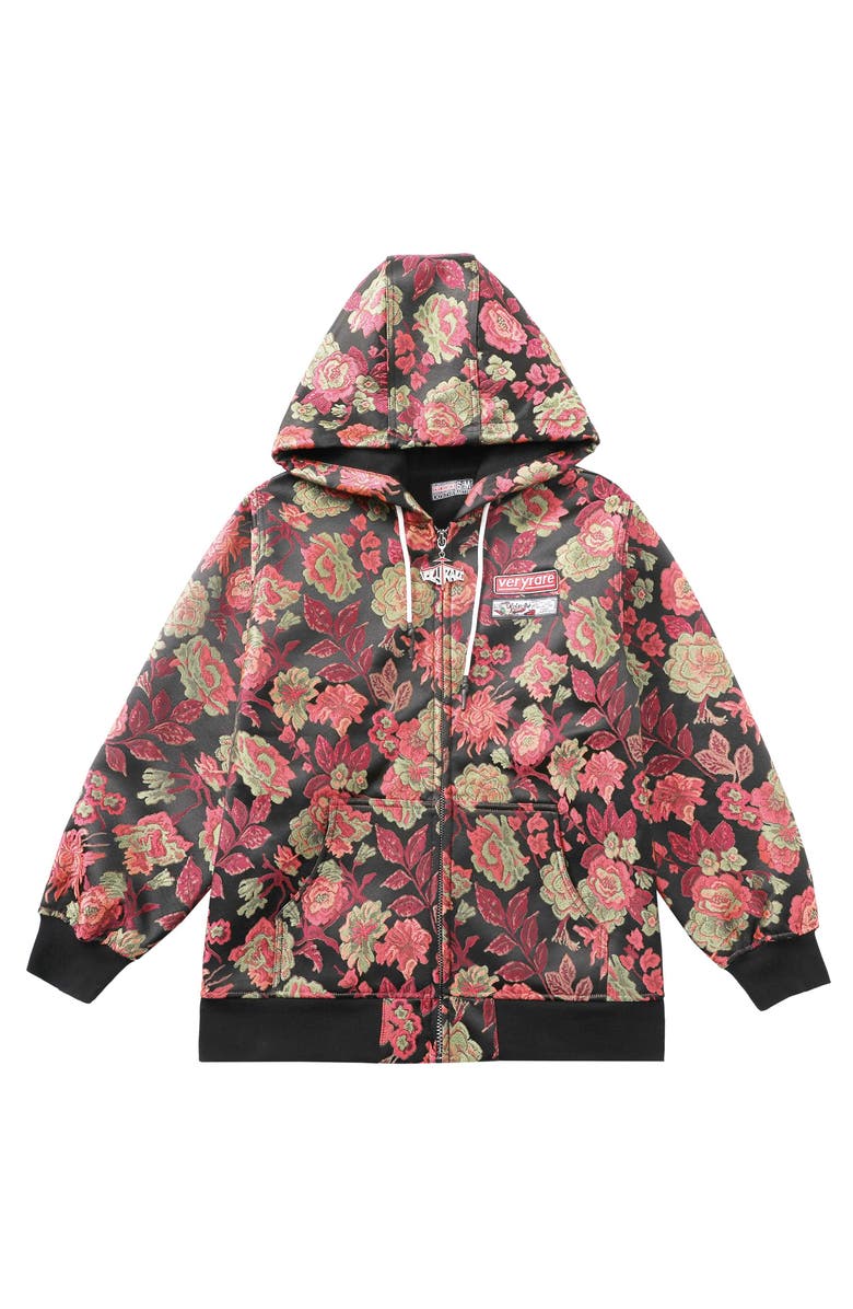 VERYRARE Suprema Flora Hoodie, Main, color, Red